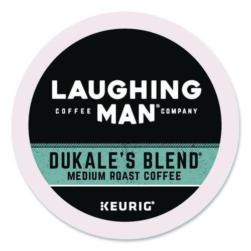 Image of Laughing Man® Coffee Company 5000345777 Dukale's Blend K-Cup Pods, 22/box