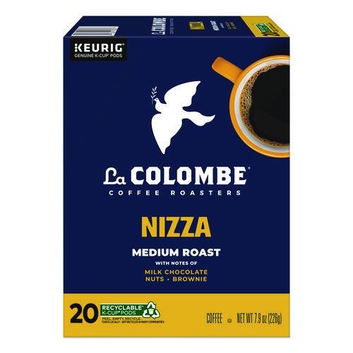 Image of La Colombe® 5000380612 Coffee K-Cup Pods, Nizza Medium Roast, 20/Box