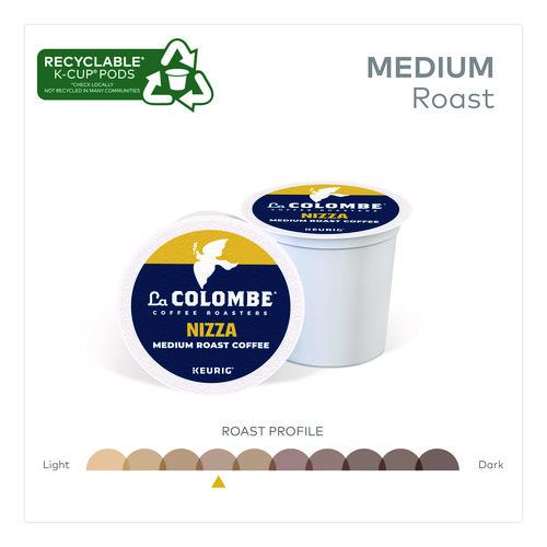 Image of La Colombe® 5000380612 Coffee K-Cup Pods, Nizza Medium Roast, 20/Box