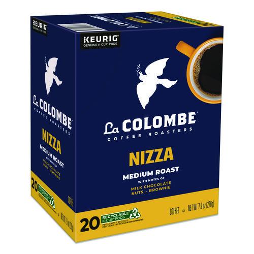 Image of La Colombe® 5000380612 Coffee K-Cup Pods, Nizza Medium Roast, 20/Box