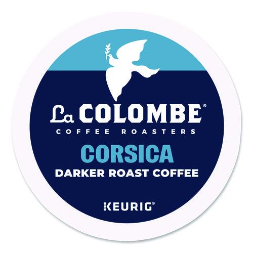 Image of La Colombe® 5000380614 Coffee K-Cup Pods, Corsica Dark Roast, 20/Box