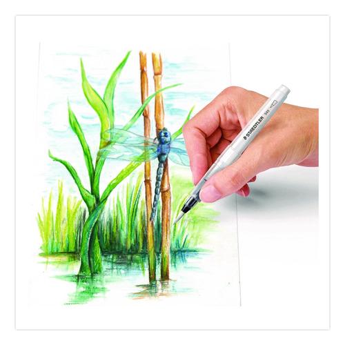 Image of Staedtler® 949 BK-1-C Classic Water Brush, Nylon/Polyester Blend, Round