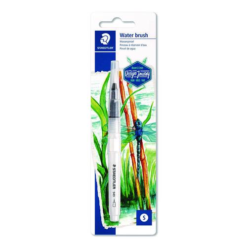 Image of Staedtler® 949 BK-1-C Classic Water Brush, Nylon/Polyester Blend, Round