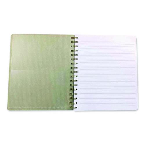 Image of Carolina Pad® 55041 Down to Earth Ideal Notebook, 3 Sections, Medium/College Rule, Randomly Assorted Cover Colors/Designs, (100) 8.75 x 7 Sheets