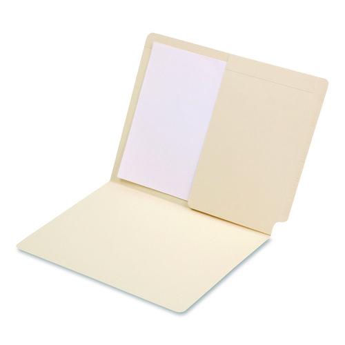 Image of Medical Arts Press® 31526MAP Manila End Tab Pocket Folder, Right Pocket, Straight Tabs, Letter Size, Manila, 50/Box