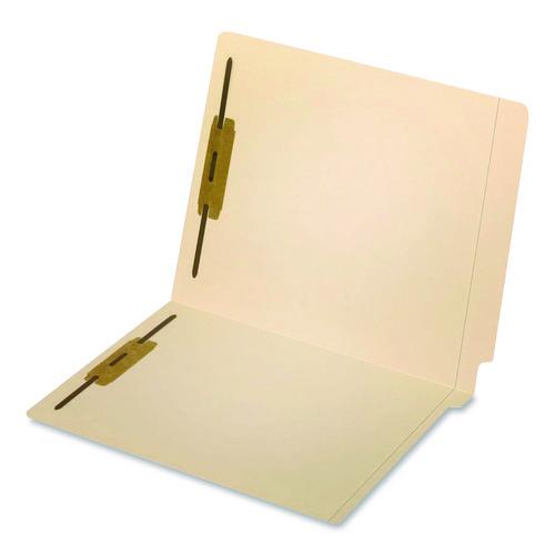 Image of Pendaflex® 44115RP Manila End Tab Expanding Fastener Folders, Straight Tab, Expands 0.75", 2 Fasteners, Letter Size, Manila, 50/Box