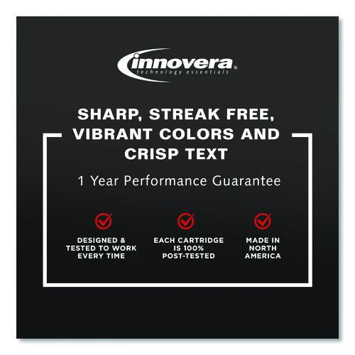 Image of Innovera® IVRN9K04AN Remanufactured Black High-Yield Ink, Replacement for 65XL (N9K04AN), 300 Page-Yield