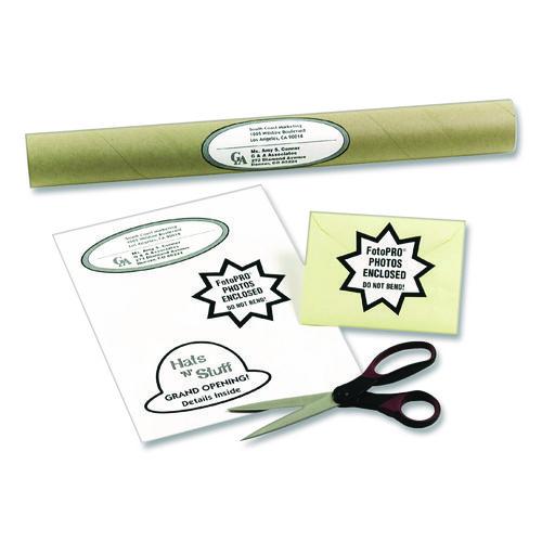 Image of Avery® 7278291200 White Shipping Labels-Bulk Packs, Inkjet/Laser Printers, 8.5 x 11, White, 500/Carton