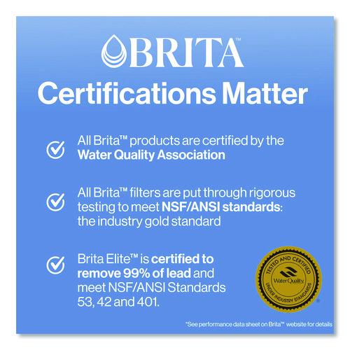 Image of Brita® 35503 Standard Replacement Filters for Pitchers, Made Without BPA, 3/Pack