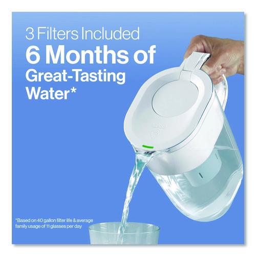 Image of Brita® 35503CT Standard Replacement Filters for Pitchers, 3/Pack, 8 Packs/Carton
