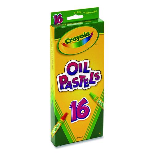 Image of Crayola® 52-4616 Oil Pastels,16 Assorted Colors, 16/pack