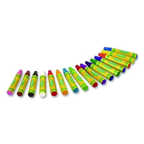 Image of Crayola® 52-4616 Oil Pastels,16 Assorted Colors, 16/pack