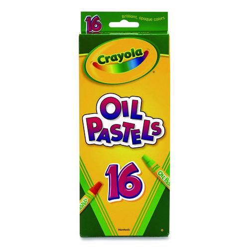 Image of Crayola® 52-4616 Oil Pastels,16 Assorted Colors, 16/pack