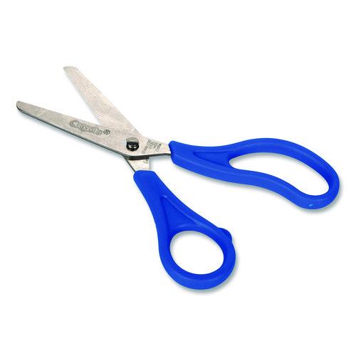 Image of Crayola® 69-3009 Blunt Tip Kid's Scissors, 5" Cut Length, Straight Blue Handle