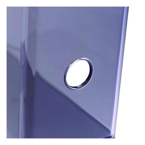 Image of Officemate 21510 Recycled Plastic Magazine File, 4.3 x 10.3 x 12.2, Translucent Gray