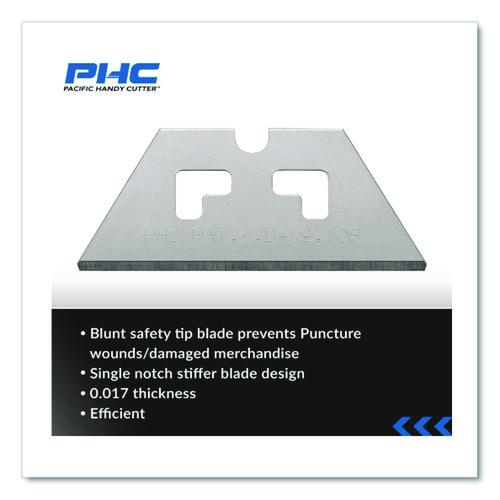 Image of PHC SP-017 Blunt Tip Utility Knife Safety Blades, 0.75" X 2.25", 5/pack, 20 Packs/box