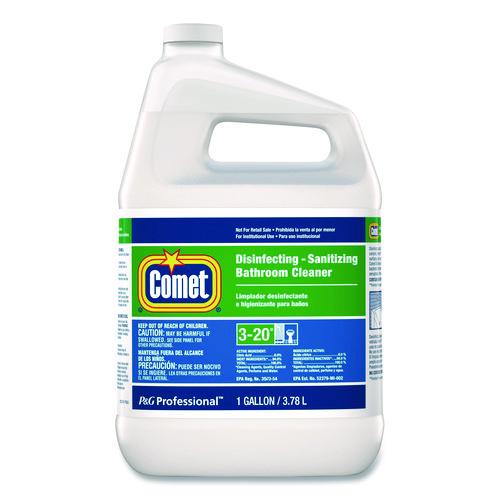 Image of Comet® 22570 Disinfecting-Sanitizing Bathroom Cleaner, One Gallon Bottle, 3/carton