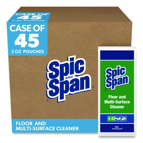 Image of Spic and Span® 02011 Liquid Floor Cleaner, 3 Oz Packet, 45/carton