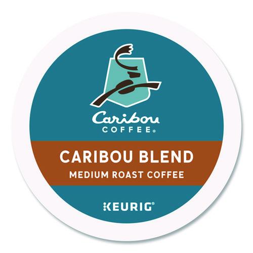 Image of Caribou Coffee® 5000330135 Caribou Blend Coffee K-Cups, 24/box
