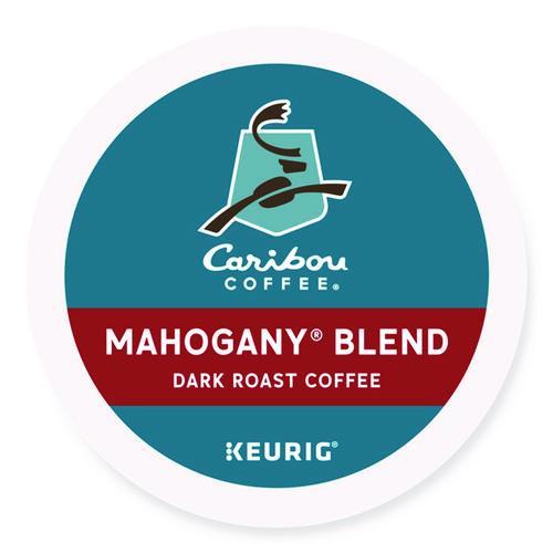 Image of Caribou Coffee® 5000330134 Mahogany Coffee K-Cups, 96/carton