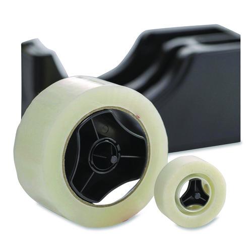 Image of Officemate Tape Dispenser Replacement Core Set, 1" and 3" Core, Plastic, Black
