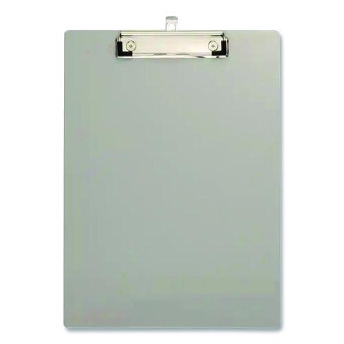 Image of Officemate 83217 Officemate Aluminum Magnetic Clipboard, 1.5" Clip Capacity, Holds 8 x 11 Sheets, Gray