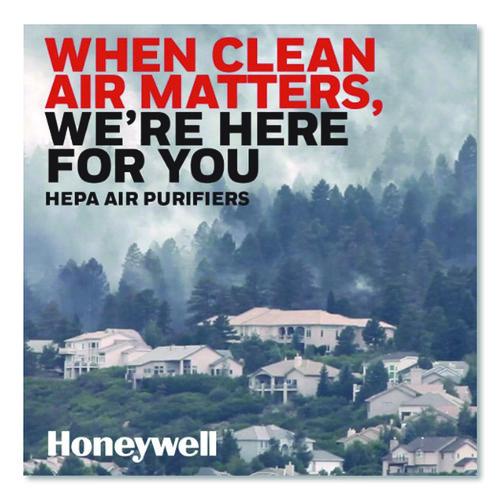 Image of Honeywell HRFA100 Pre-Cut Carbon Pre-Filter, Fits Models: HPA094/HPA100/HPA101/HPA104/HPA105/HPA106/HPA3100/HPA5100/HPA5150, Box of 4 Filters