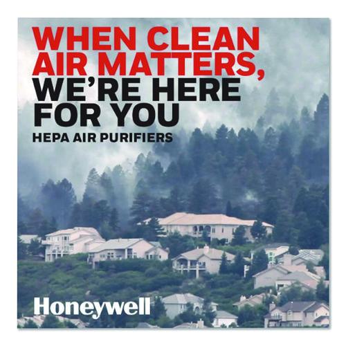 Image of Honeywell HRF-R1 True HEPA Air Purifier Replacement Filter, 6.75 x 10.32