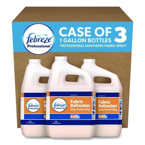 Image of Febreze® 33032 Professional Deep Penetrating Fabric Refresher, Fresh Clean, 1 Gal Bottle, 3/carton