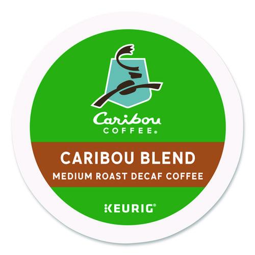 Image of Caribou Coffee® 5000330137 Caribou Blend Decaf Coffee K-Cups, 24/box