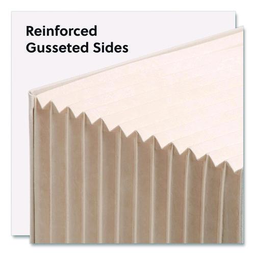 Image of Smead 70226 Stadium File, 10.5" Expansion, 12 Sections, 1/3-Cut Tabs, Letter Size, Beige
