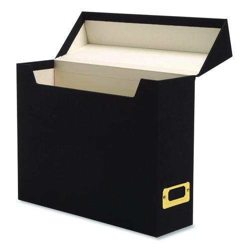 Image of Smead Flip Top File Box, Letter Files, 13 x 3.7 x 10, Charcoal