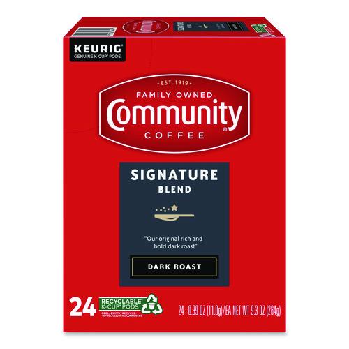Image of Community Coffee® 5000374328 Signature Blend K-Cup, 24/Box