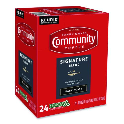 Image of Community Coffee® 5000374328 Signature Blend K-Cup, 24/Box