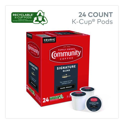 Image of Community Coffee® 5000374328 Signature Blend K-Cup, 24/Box