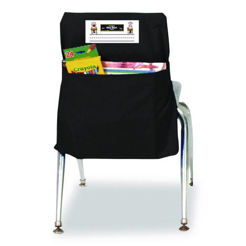 Image of Victor® 30101 Elastic-Back Seat Sack for Chairs 12" to 17" Wide, 11 x 15.5 x 14, Fabric, Black