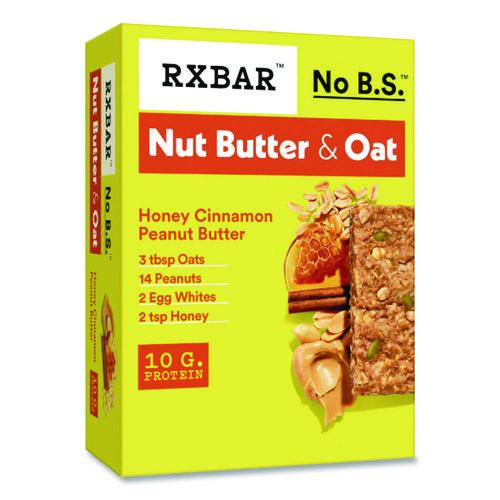 Image of A.M. RXBAR® KEE00533 Gluten-Free Honey Cinnamon Peanut Butter Protein Bar, 1.9 oz Bar, 12/Box