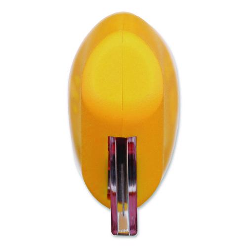 Image of CrewSafe X-traSafe CU Safety Utility Knife, Plastic Handle, Yellow, 6/Pack