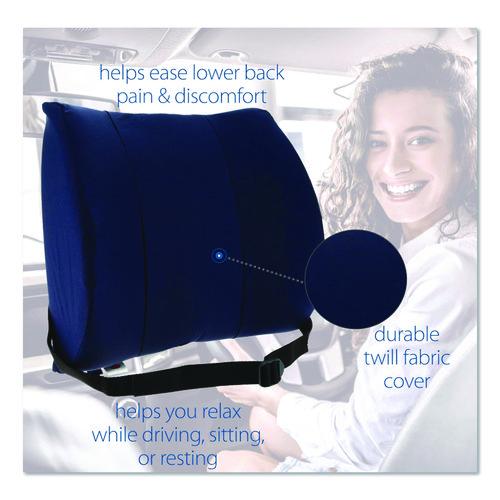 Image of Core Products® 400NAVY Sitback Standard Lumbar Back Support , 13 X 14, Blue