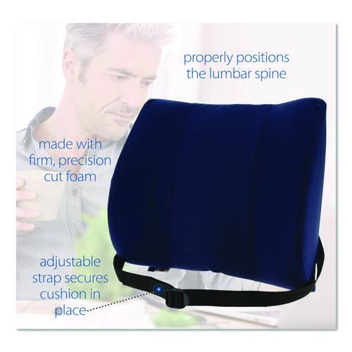 Image of Core Products® 400NAVY Sitback Standard Lumbar Back Support , 13 X 14, Blue
