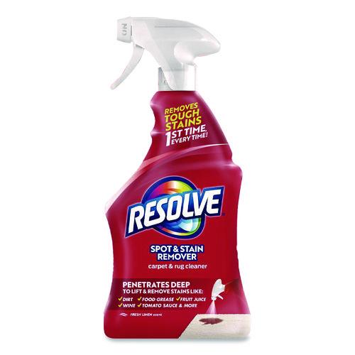 Image of RESOLVE® 19200-00601 Triple Oxi Advanced Trigger Carpet Cleaner, Fresh Linen, 22 oz Spray Bottle, 12/Carton