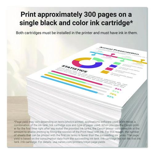 Image of Canon® 8278B023 8278B023 (PG-245XL/CL-246XL) High-Yield Ink, Black/Color