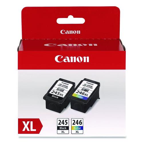 Image of Canon® 8278B023 8278B023 (PG-245XL/CL-246XL) High-Yield Ink, Black/Color
