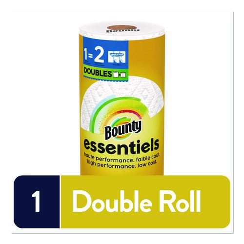 Image of Bounty® 80810311 Essentials Select-A-Size Kitchen Roll Paper Towels, 2-Ply, 108 Sheets/Roll, 24 Rolls/Carton