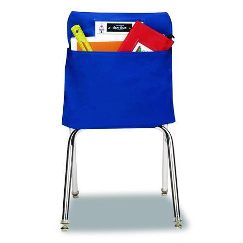 Image of Victor® 00101 Elastic-Back Seat Sack for Chairs 12" to 17" Wide, 11 x 16 x 14, Fabric, Blue