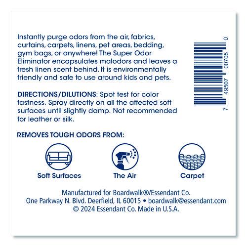 Image of Boardwalk® SOEQ-P-000I006M-80-21430 Fabric and Carpet Deodorizer, Fresh Scent, 32 oz Bottle, 6/Carton
