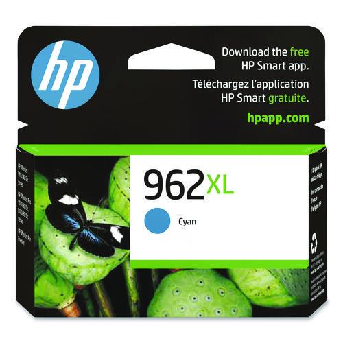 Image of HP 3JA00AN#140 HP 962xl, (3ja00an) High-Yield Cyan Original Ink Cartridge