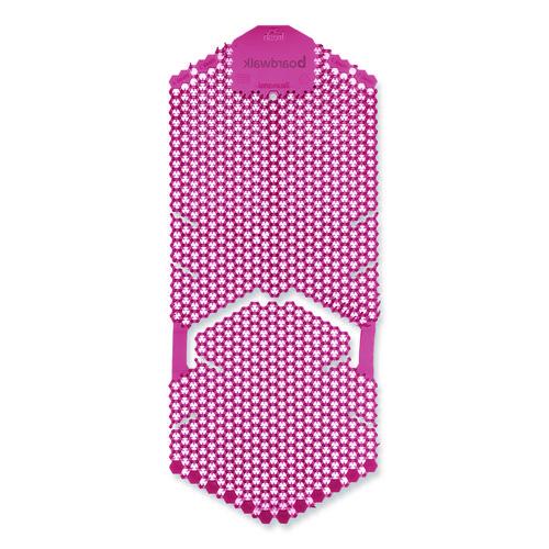Image of Boardwalk® TSU-P-006I006I-01-AAS80 Vertical Urinal Screen, Spiced Apple Scent, Red, 5.22 oz, 6/Carton