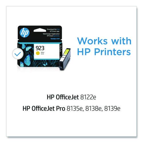 Image of HP 4K0T2LN HP 923 (4K0T2LN) Yellow Original Ink Cartridge