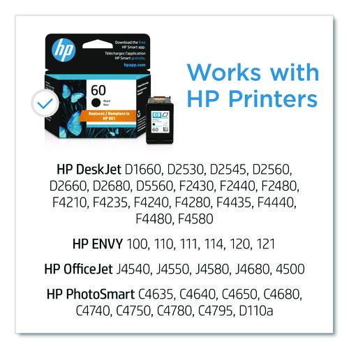 Image of HP CC640WN#140 HP 60, (cc640wn) Black Original Ink Cartridge